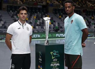 Portugal y España se miden en el Olivo Arena en una nueva final por ser los campeones de Europa en la categoría sub-19