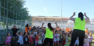 Clausura del campamento urbano y las actividades de verano para menores
