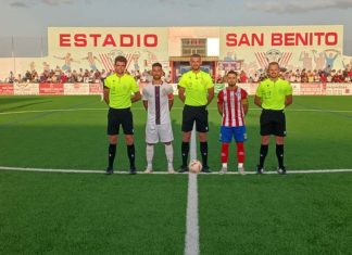 Al descanso 2-0 vence el At. Porcuna