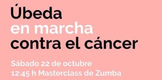 Una masterclass de zumba en Úbeda contra el cáncer de mama