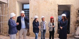 Las obras del Palacio Vázquez de Molina de Úbeda se encuentran al 50%