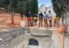Visita a los trabajos de delimitación de la fosa 702 que la UJA desarrolla en el cementerio de San Eufrasio