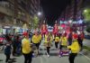 Pasacalles Navideño en la avenida de Andalucía