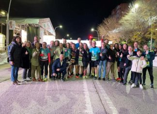 Foto de familia del Partido Popular en la carrera de San Antón