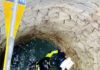 Los Bomberos de Jaén rescatan en Garcíez a un vecino caído en un pozo agrícola