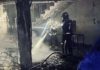 Incendio de una vivienda en la zona de Puente Nuevo