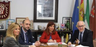 Reunión en la alcaldía de Úbeda con el delegado del Gobierno sobre proyectos pendientes