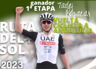 Pogacar se exhibe en Santiago de la Espada y es primer líder en la Vuelta Andalucía