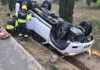 Aparatoso accidente en la carretera de Granada
