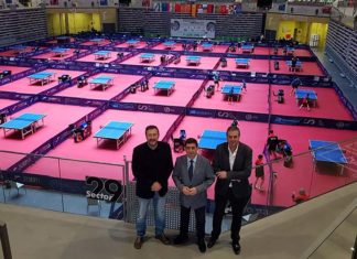 El Olivo Arena acoge los campeonatos de España de Tenis de Mesa