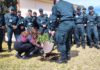 Día del árbol en la Academia de Guardias de la Guardia Civil de Baeza