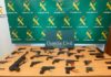 La Guardia Civil interviene 242 armas en una operación contra el tráfico de armas y munición a nivel nacional