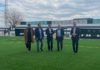 El campo de fútbol Sebastián Barajas estrena césped artificial y nuevo sistema de riego