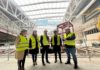 Se destaca empuje que supondrá para la capital el Jaén Plaza cuya galería comercial abrirá en mayo con una inversión de 85 millones de euros y más de 1.800 puestos de trabajo