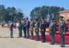 Entrega de la nueva bandera de España a la Academia de la Guardia Civil de Baeza