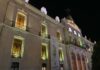 El Palacio Provincial y el Olivo Arena se iluminan noche de verde por el Día Mundial contra la ELA