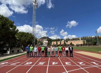 Puesta en servicio de la Pista de Atletismo de 8 calles Ángel Cortés