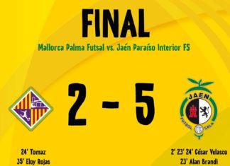 El Jaén Paraíso Interior supera al Mallorca en Palma 2-5
