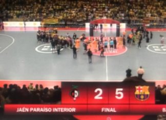 2-5 el Barcelona vence en el Olivo Arena y conquista el campeonato de liga