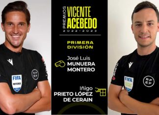 El jiennense José Luis Munuera Montero designado como el mejor colegiado de España