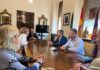 Recepción municipal a la Hermana Mayor de la Cofradía de Nuestra Señora de la Capilla