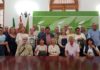 El presidente de la Diputación de Jaén recibe a alumnos de la promoción 1971-73 de la Escuela de Turismo Auringis