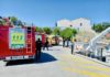 Rescata de un operario en el Punto Limpio de Jaén