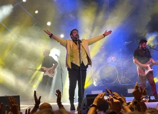 Gran acogida a Antonio Orozco en las fiestas de Martos