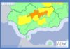 Alertas amarilla y naranja para la provincia de Jaén