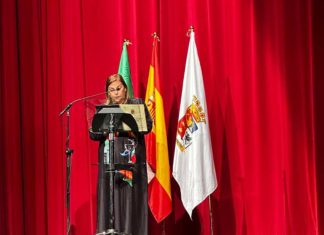 Isabel Higueras pregonó las fiestas de San Bartolomé de Martos