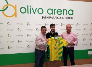 Reyes participa en la presentación de Dani Zurdo como nuevo jugador del Jaén Paraíso Interior FS