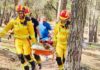 Rescate de una senderista desvanecida en las inmediaciones de la ciudad