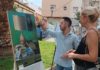 Exposición al aire libre con motivo de las fiestas de Belén y San Roque