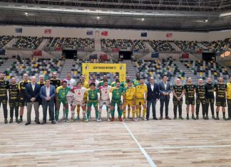 Presentación plantilla Jaén Paraíso Interior FS para la temporada 23-24