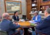 Reunión del alcalde con la Agrupación de Cofradías y Hermandades de Jaén
