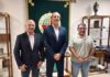 El Rector y el presidente del Jaén Paraíso Interior Fútbol Sala analizan líneas de colaboración