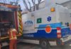 Fallecido al quedar atrapado en su vehículo tras un accidente en La Antilla