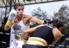 La boxeadora jiennense Marta López disputa un combate estilo profesional en París