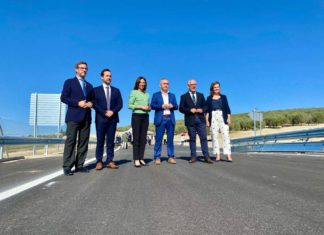 La Junta pone en servicio el acceso directo al Parque Geolit desde la autovía A-44