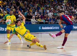El Jaén Paraíso Interior FS a punto de puntuar en Barcelona