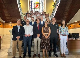 Recepción a los integrantes de la Selección Española absoluta de fútbol sala