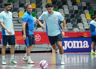 El Olivo Arena acoge el partido internacional España-Eslovenia