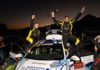 El copiloto jienense David Nieto y junto con el piloto Carlos Rodríguez, campeones de España de rally