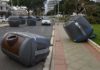 Más de 500 incidencias por el temporal de viento en Andalucía