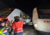 Trece heridos tras la colisión de dos trenes en Álora