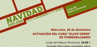 El Coro «Olivo Verde», de Torredelcampo en la Lonja de Diputación