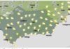 Temperaturas en ascenso, localmente mínimas sin cambios