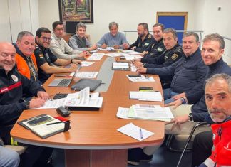 El dispositivo de seguridad para la XLI Carrera Urbana Internacional ‘Noche de San Antón’, en el que tomarán parte más de 700 personas