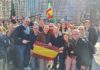 Cientos de jiennenses se suman a la manifestación en Madrid de rechazo al “chantaje consentido de Puigdemont”