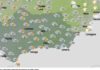 Cielos muy nubosos o cubiertos dejando precipitaciones débiles generalizadas